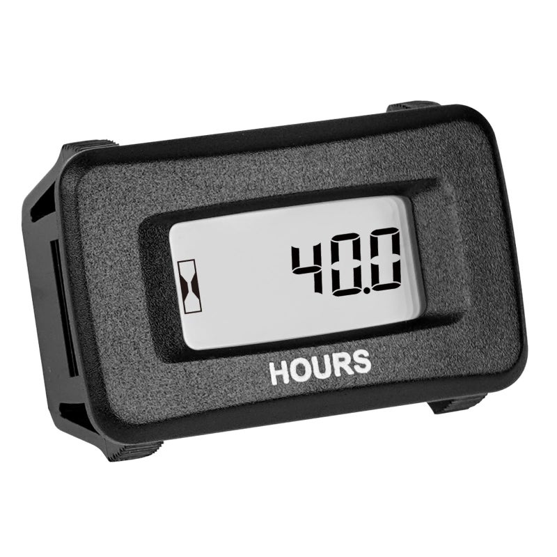 Runleader Digital Maintenance Hour Meter,AC/DC 5V to 277V for Garden Tractor Generator Scooter Club Car Forklift Leaf Trimmer etc.(1) - Image 1